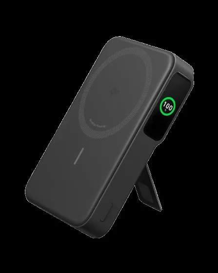 Anker MagGo power bank, model A1654, with magnetic wireless pad and display