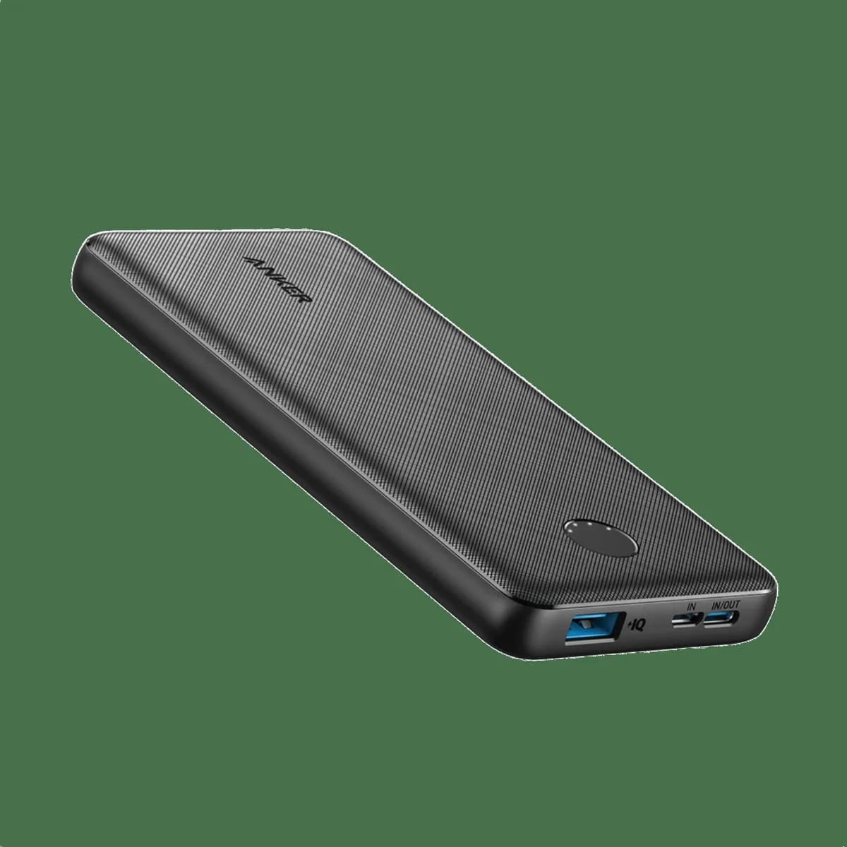 Anker 313 Power Bank, model A1229, with its USB-C and USB-A ports