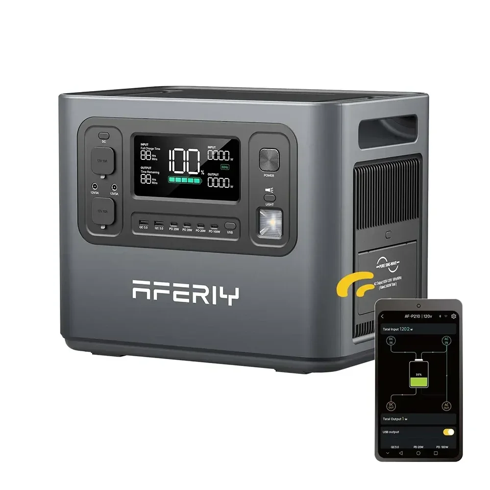 Aferiy P210 — front view