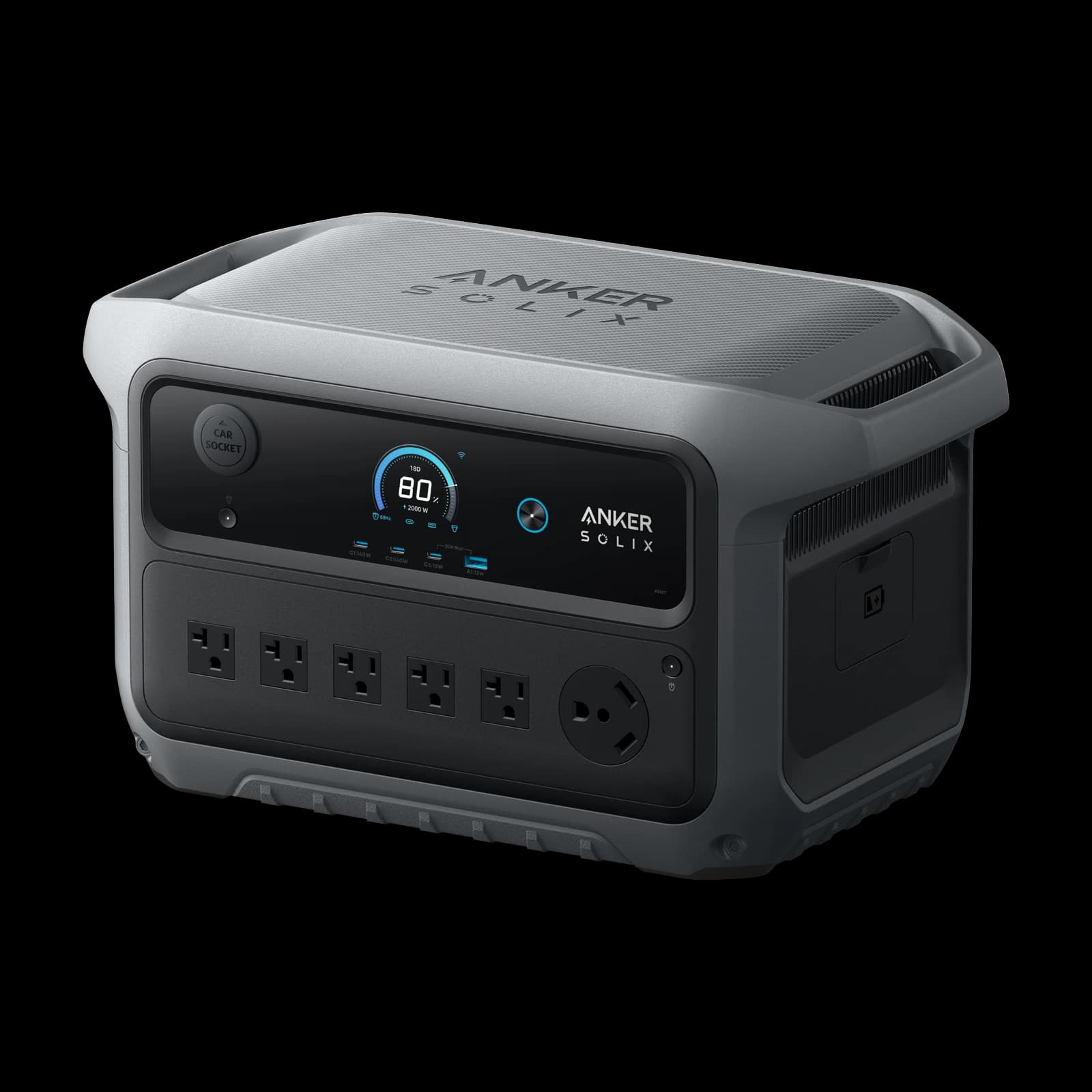 Anker SOLIX C2000 Gen 2 — front view