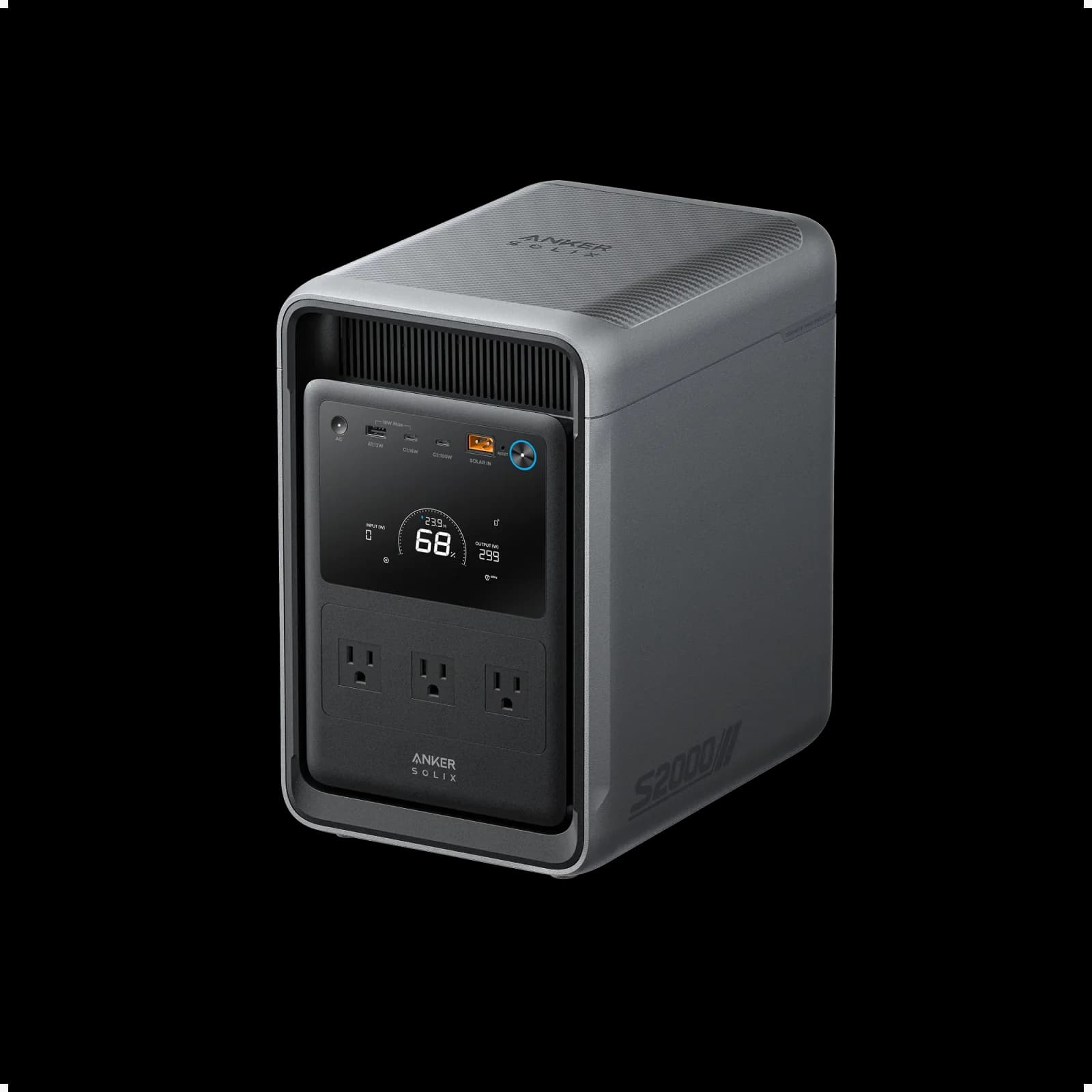 Anker SOLIX S2000 — front view