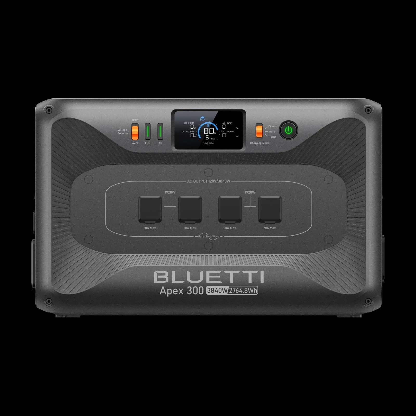 Bluetti Apex 300 — front view