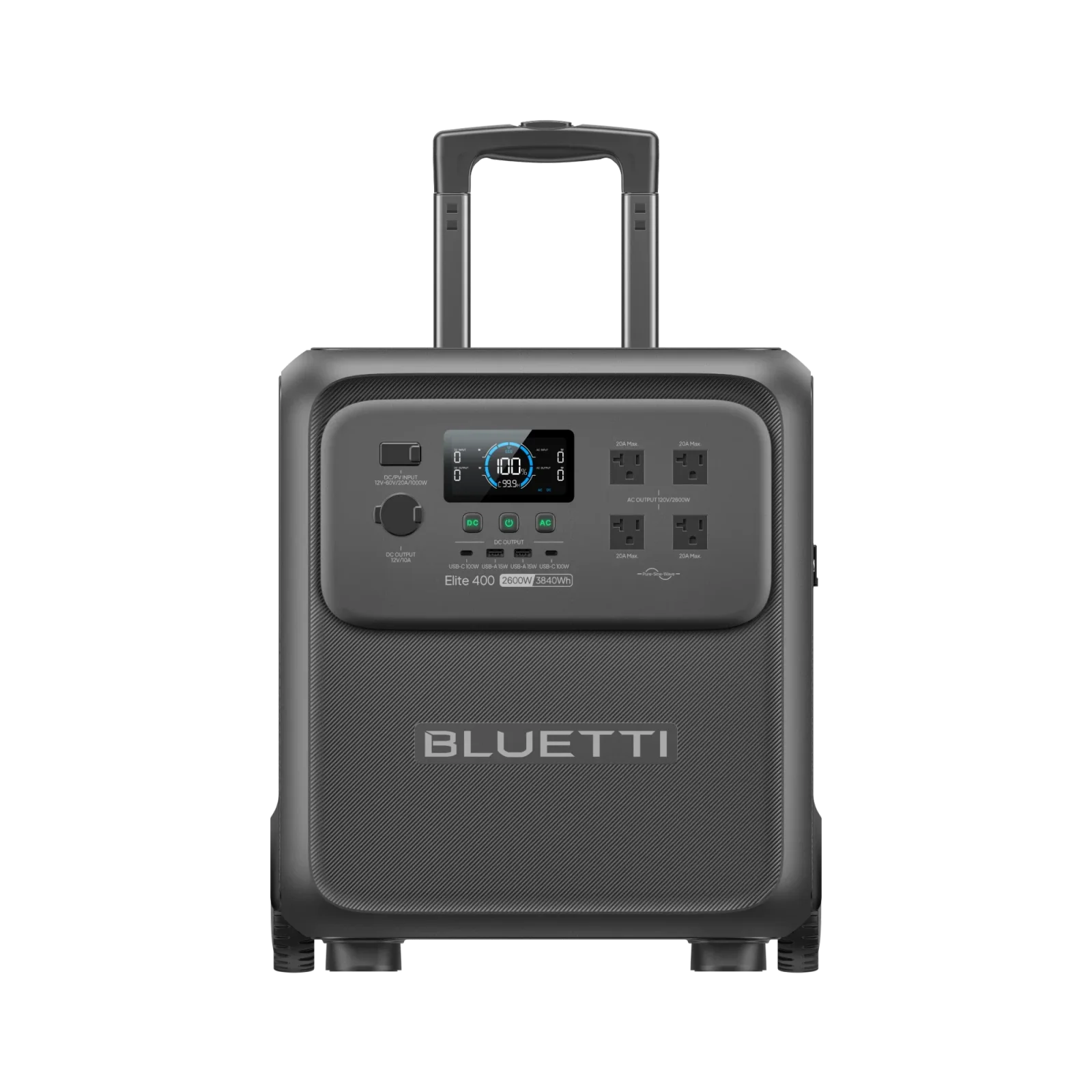 Bluetti Elite 400 — front view