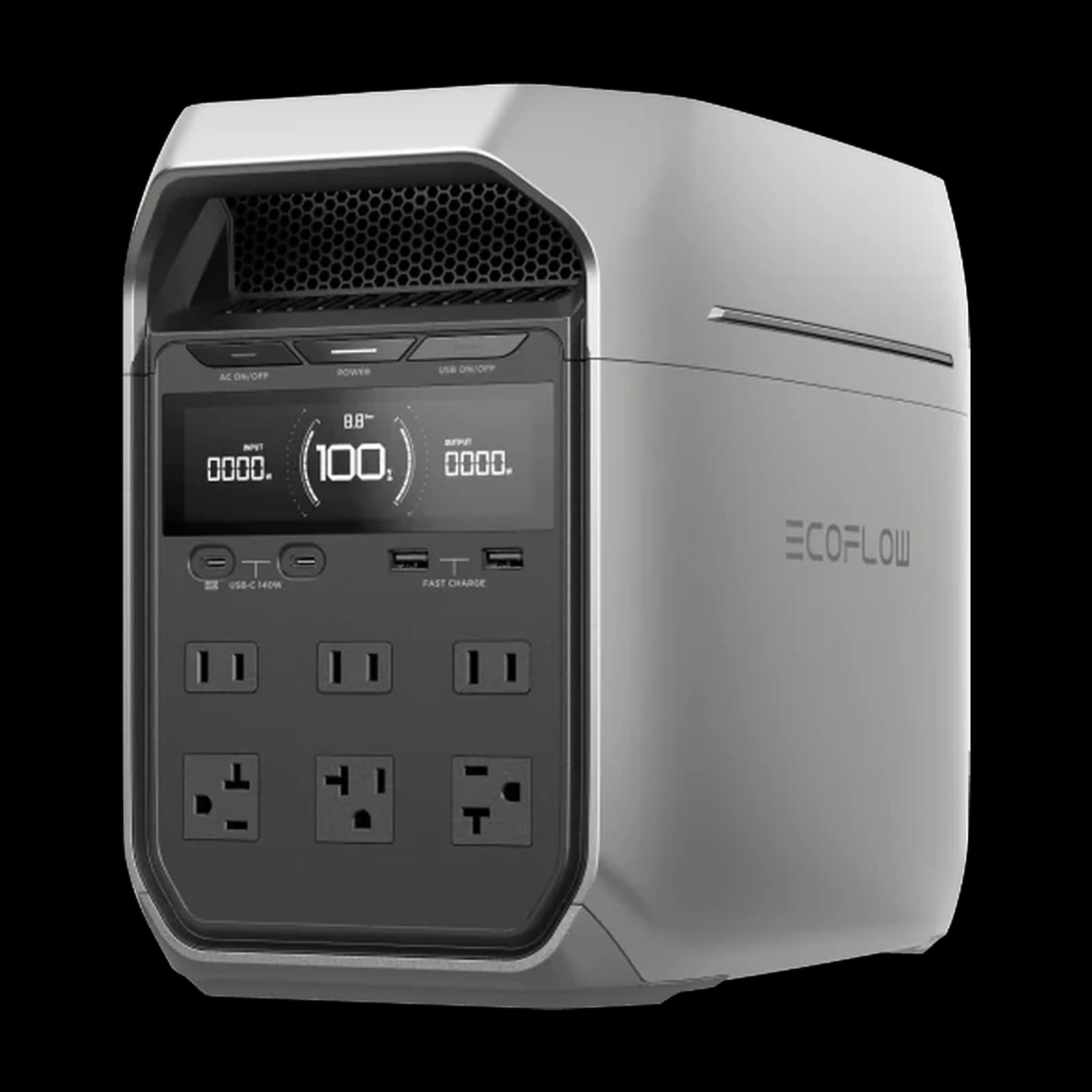 EcoFlow DELTA 3 Plus — front view
