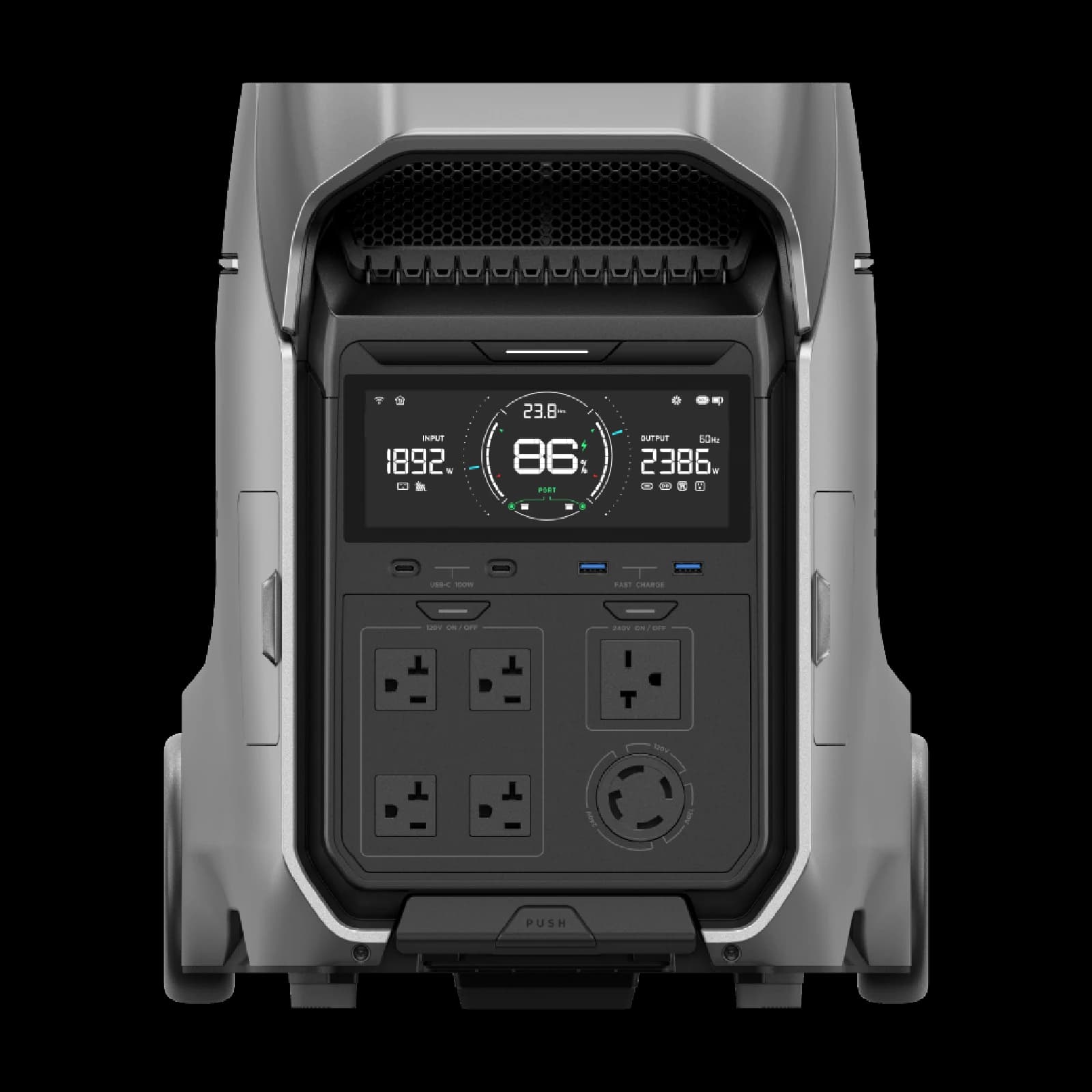 EcoFlow DELTA Pro 3 — front view