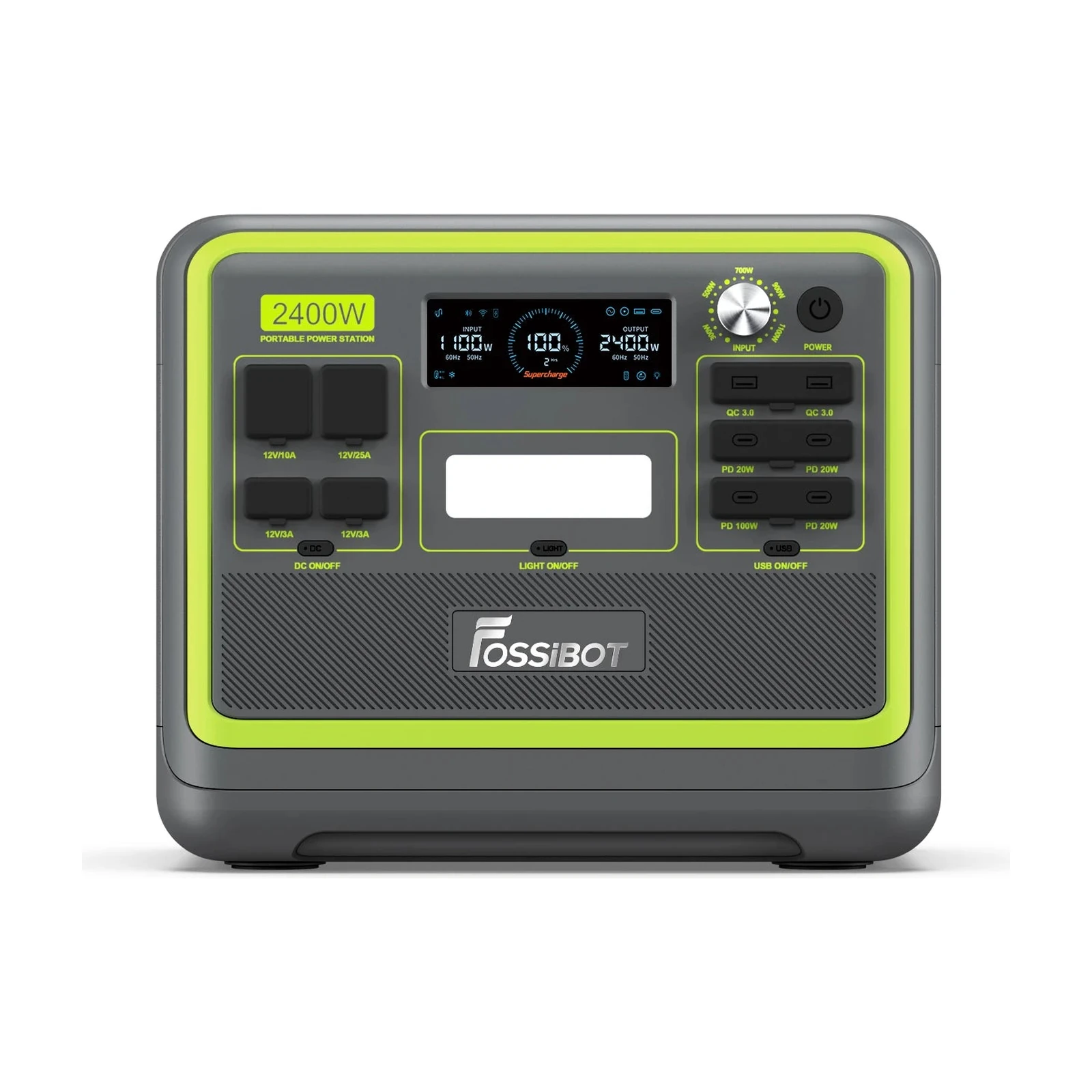 Fossibot F2400 — front view