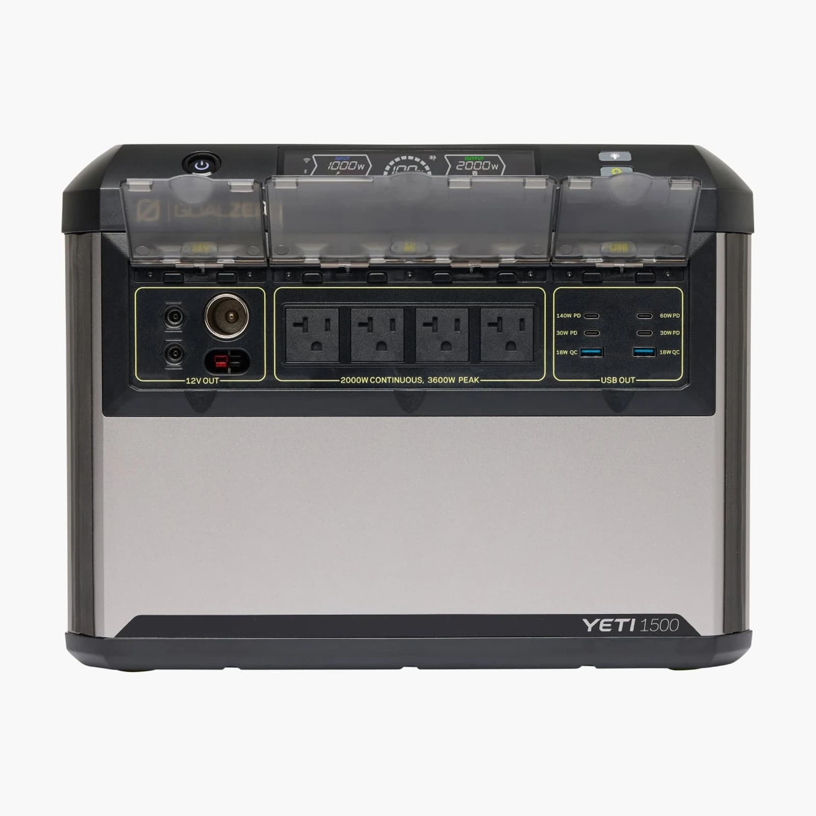 Goal Zero Yeti 1500 — front view