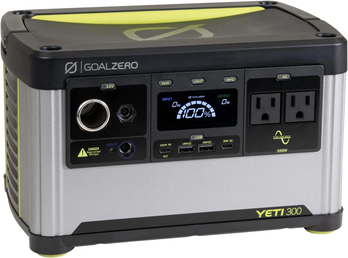 Goal Zero Yeti 300 — front view