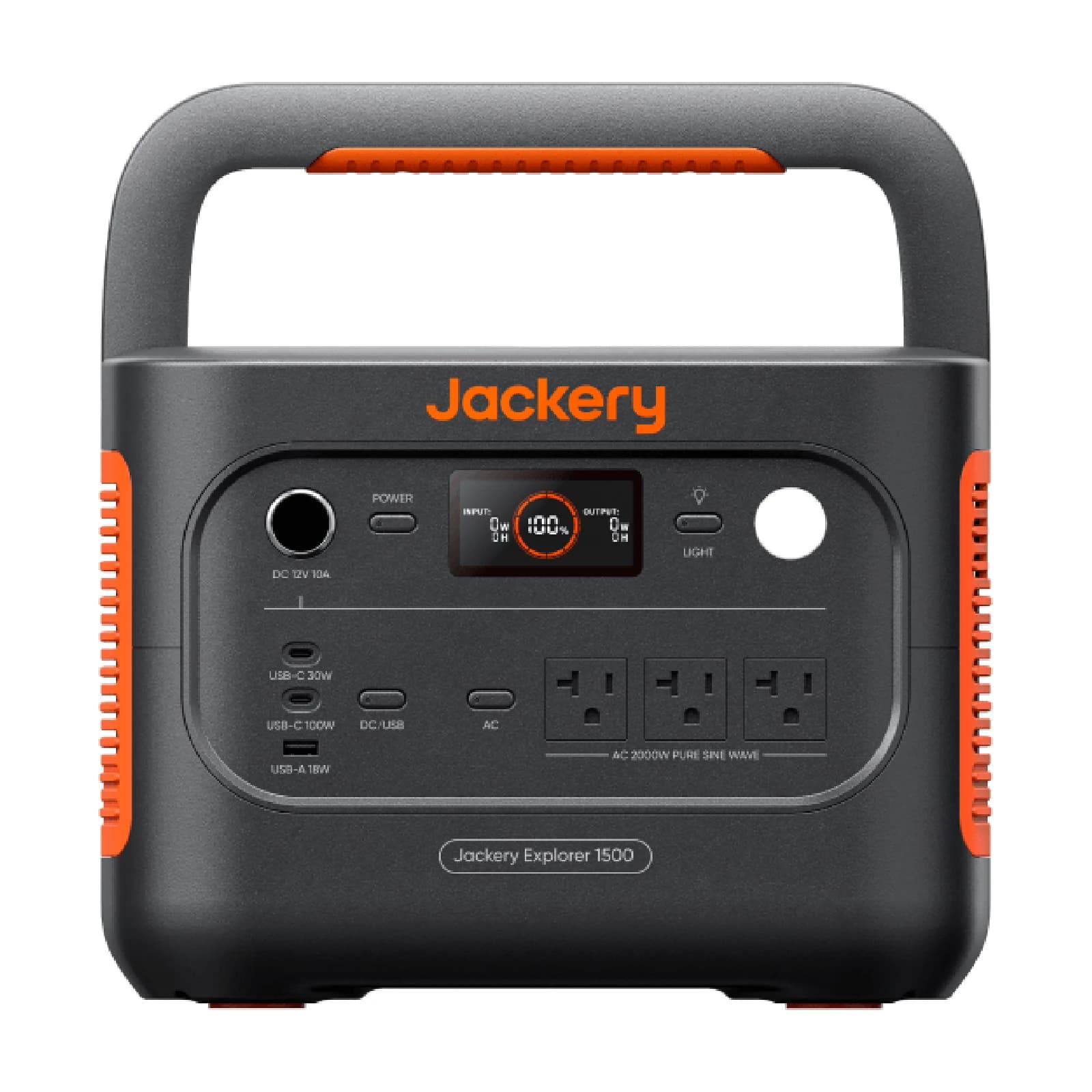 Jackery Explorer 1500 v2 — front view