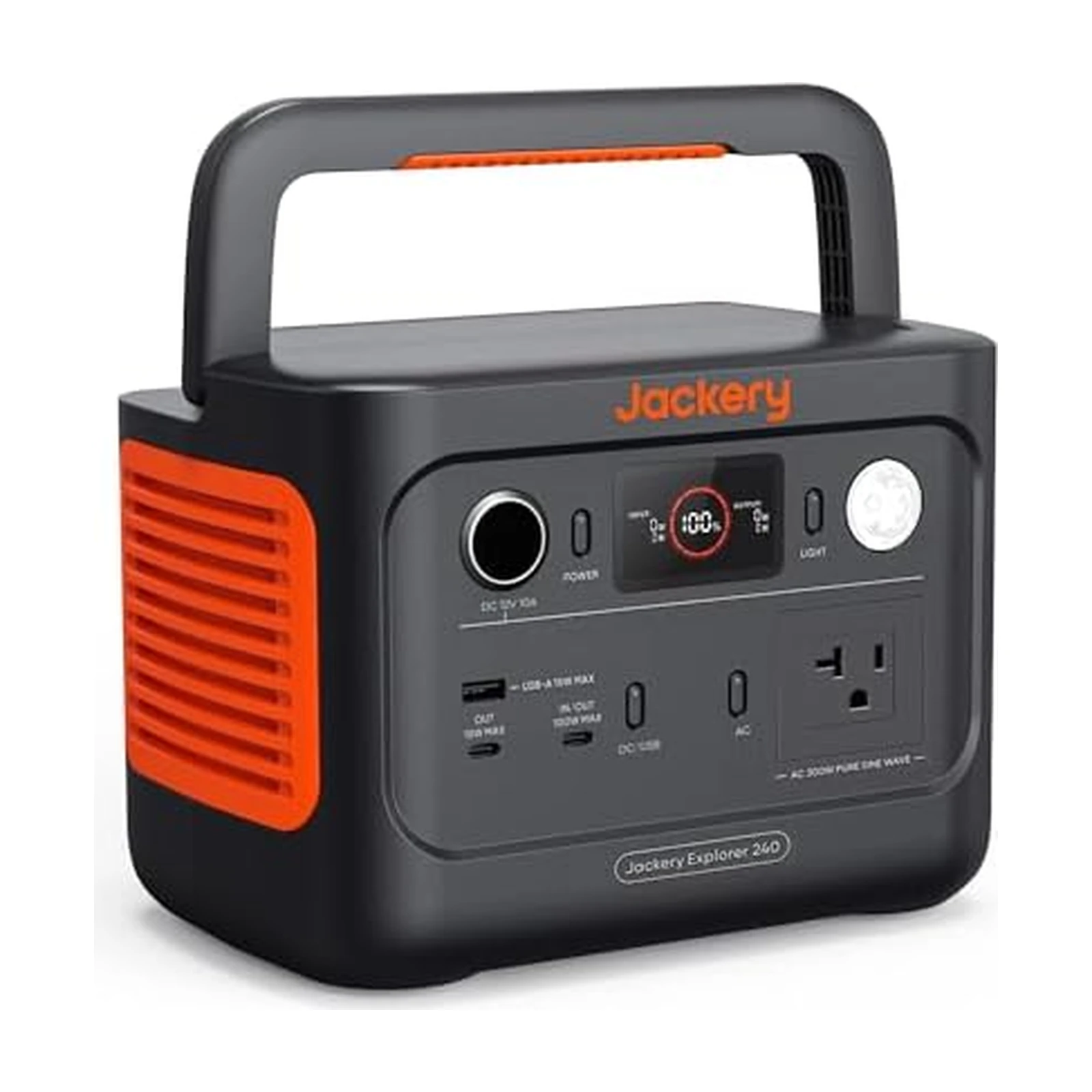 Jackery Explorer 240 v2 — front view