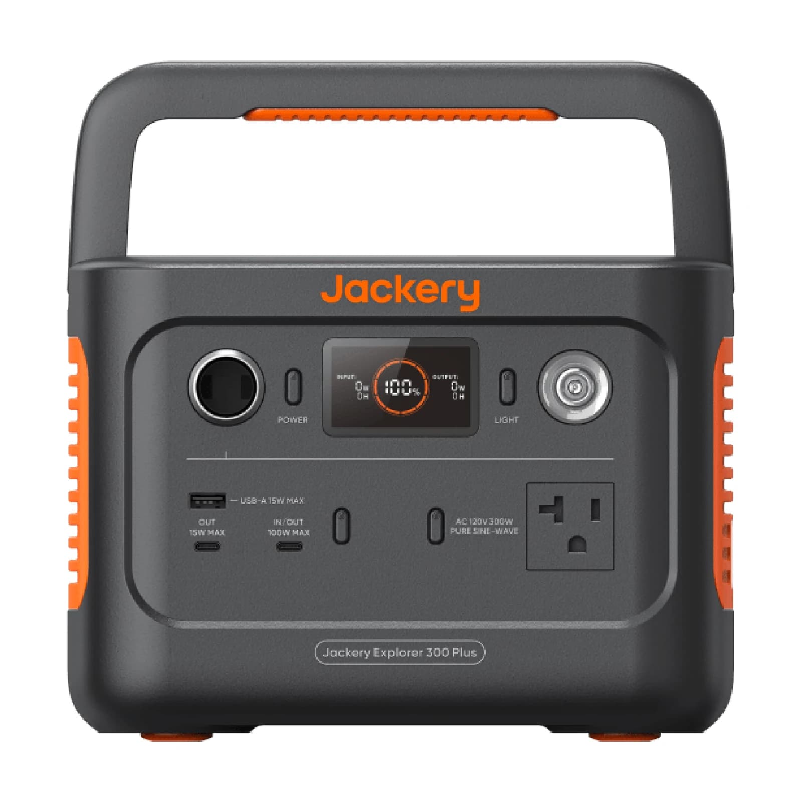 Jackery Explorer 300 Plus — front view