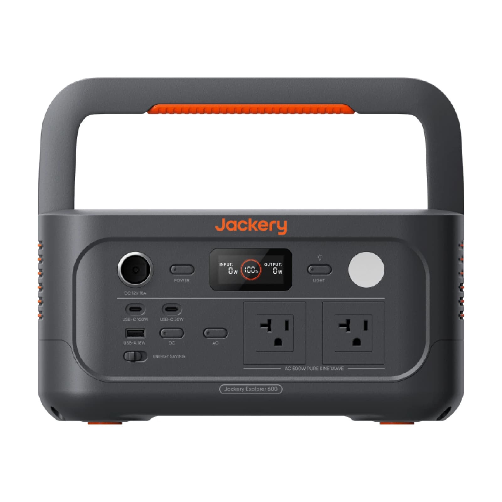 Jackery Explorer 600 v2 — front view