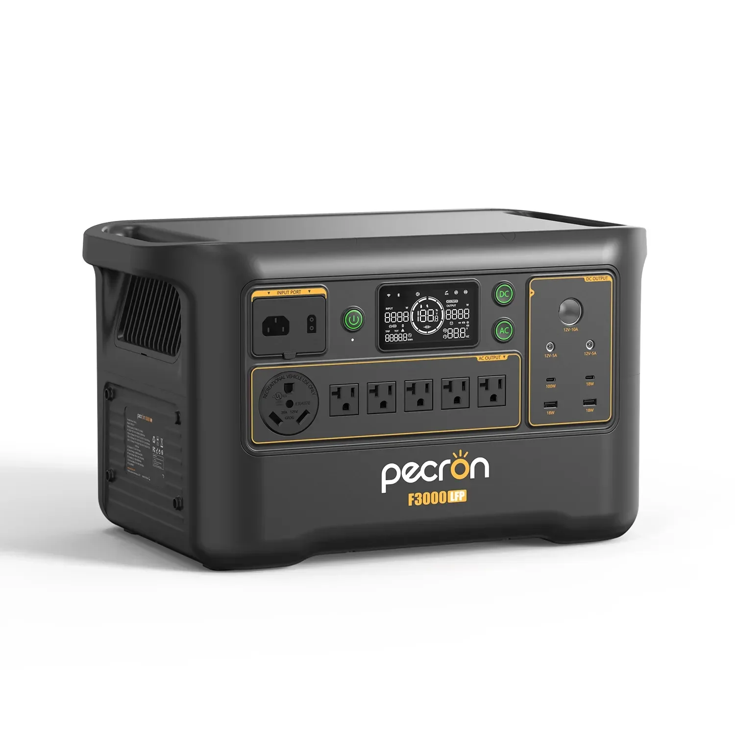 Pecron F3000LFP — front view