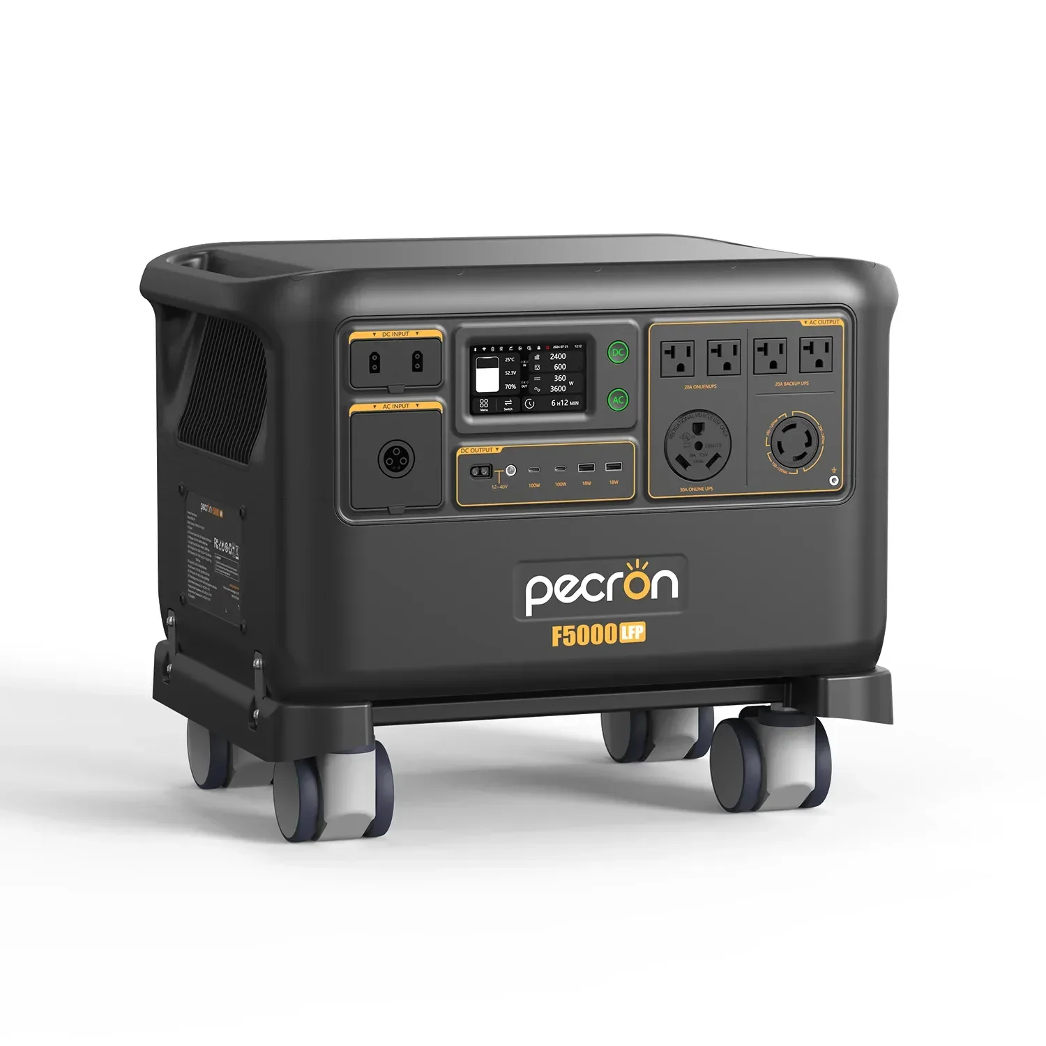 Pecron F5000LFP — front view