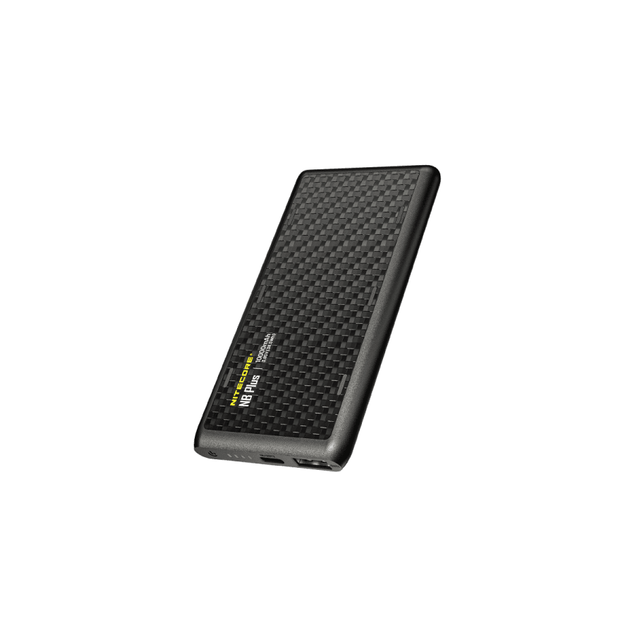 Nitecore NB Plus slim carbon-fiber power bank