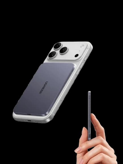 UGREEN MagFlow Air slim Qi2 magnetic power bank