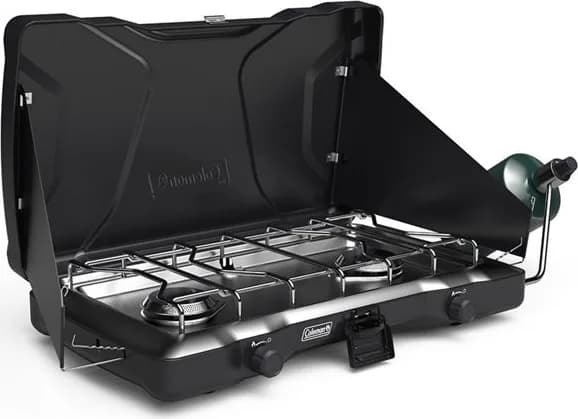 Coleman Triton two-burner propane stove 2157352 — product view