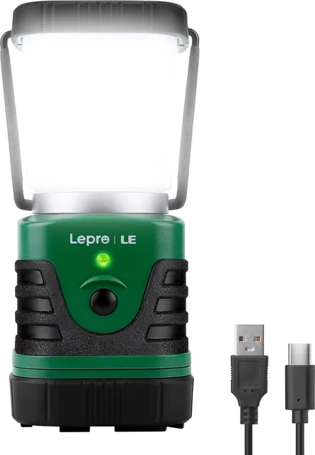 Lepro 3300008 rechargeable camping lantern — product view