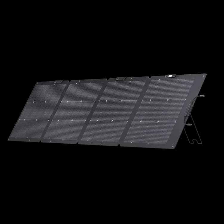 EcoFlow NextGen 220W Bifacial Portable Solar Panel manufacturer product photo