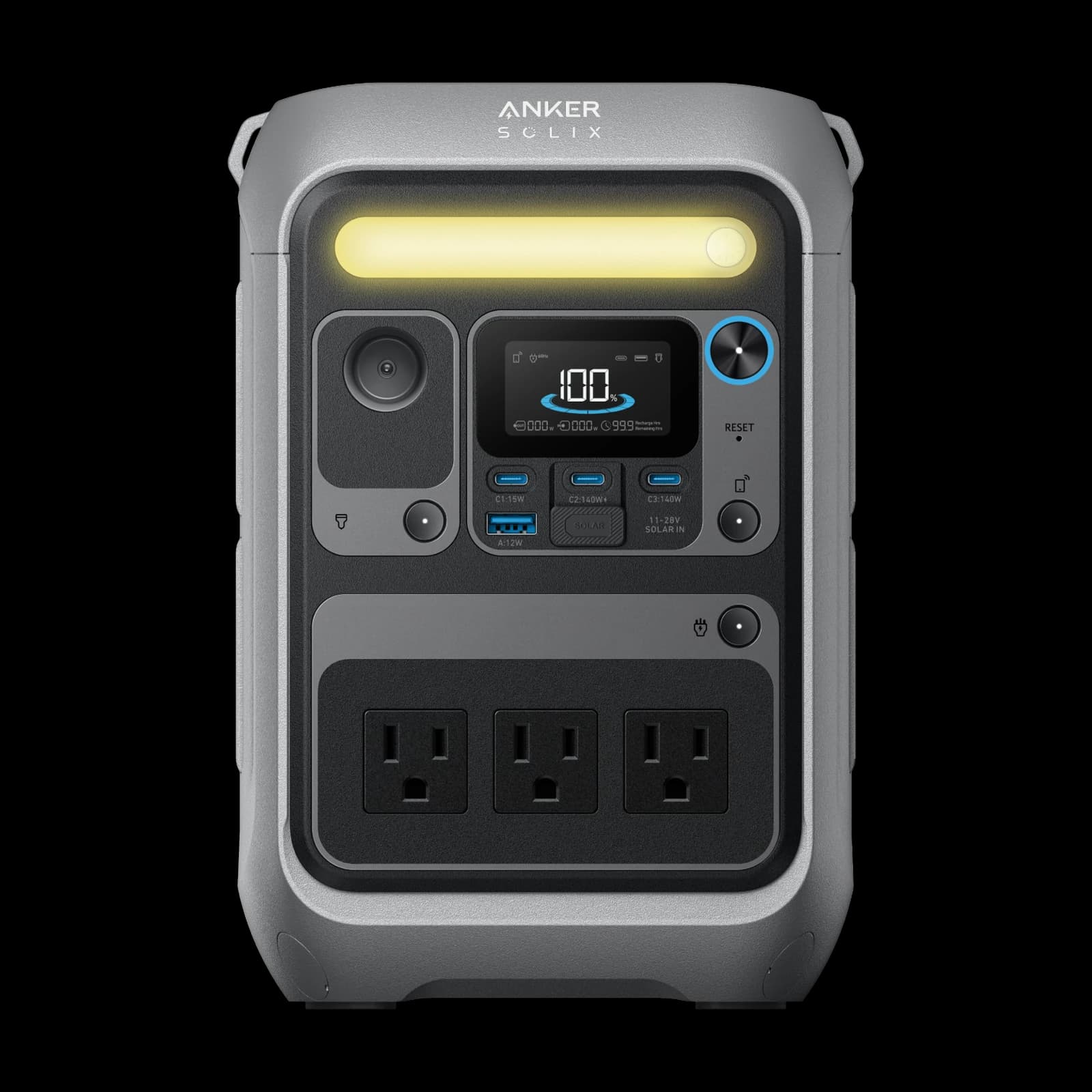 Anker SOLIX C300 — front view